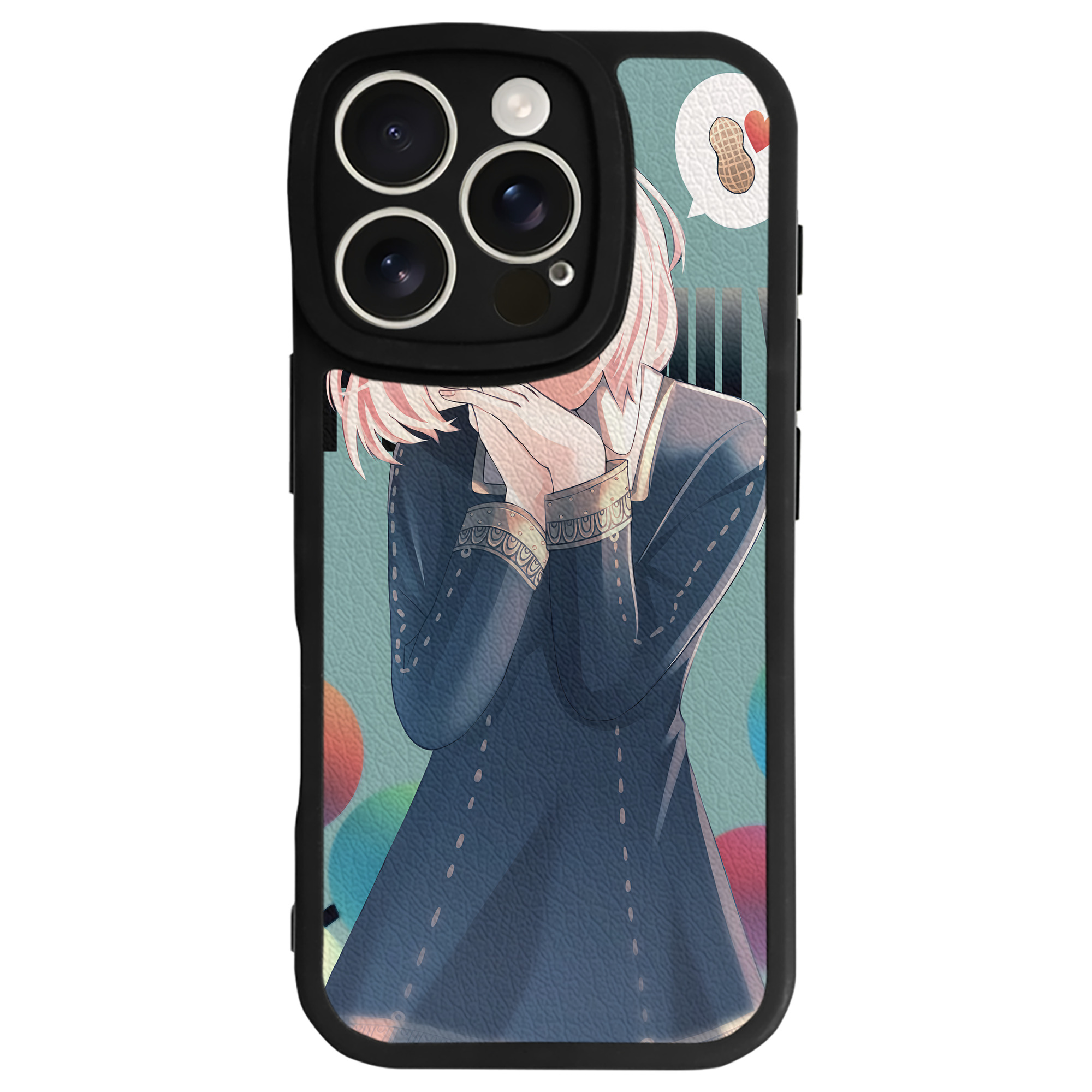 （画像用） SPY×FAMILY间谍家家酒 【iPhone 16シリーズ対応】シリコンスマホケース（レザー調） 材質：シリコン